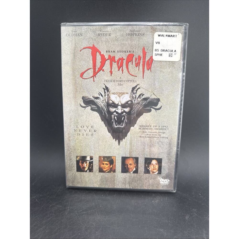 Bram Stoker’s Dracula DVD Factory Sealed Gary Oldman Winona Ryder Keanu Reeves